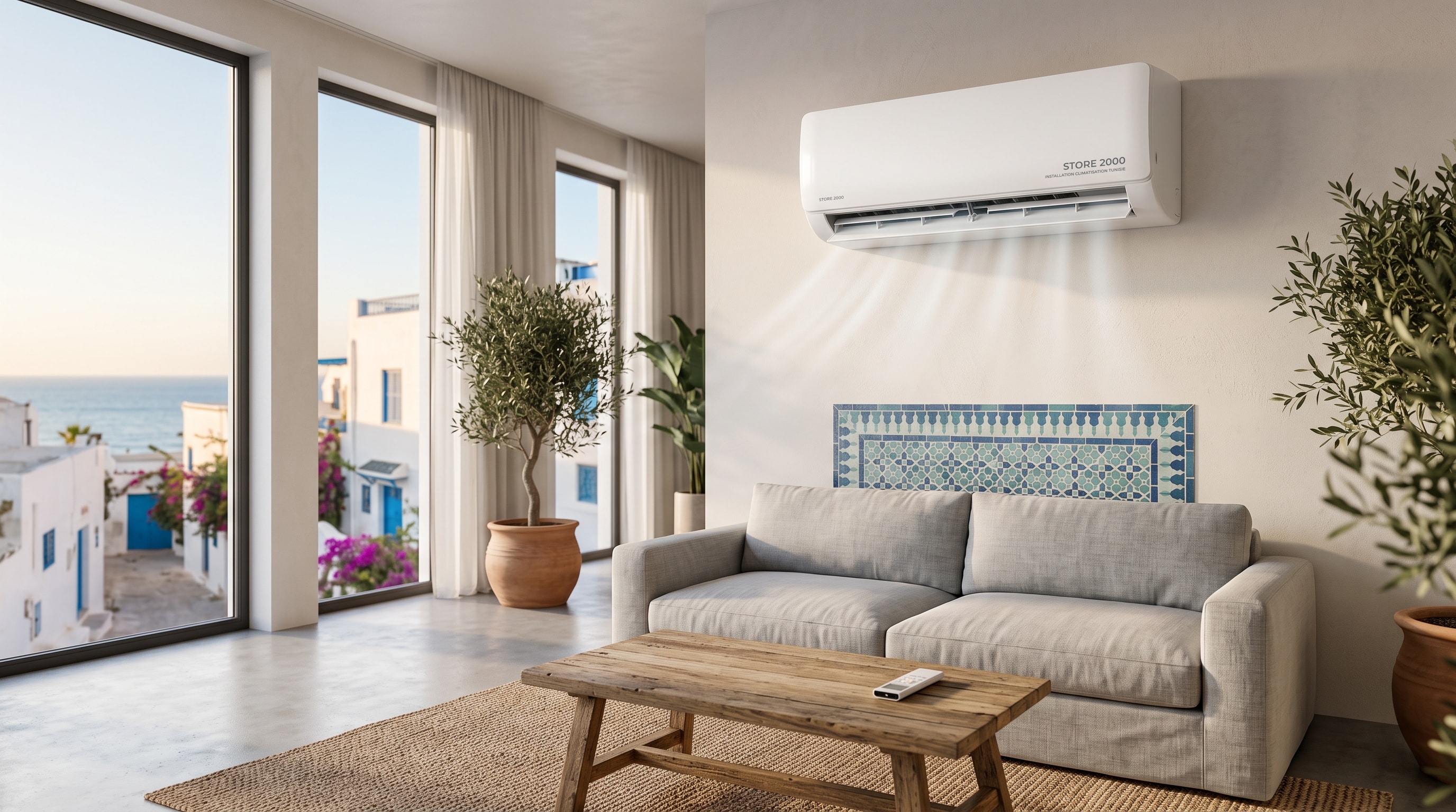 Installation climatisation Tunisie – Store 2000