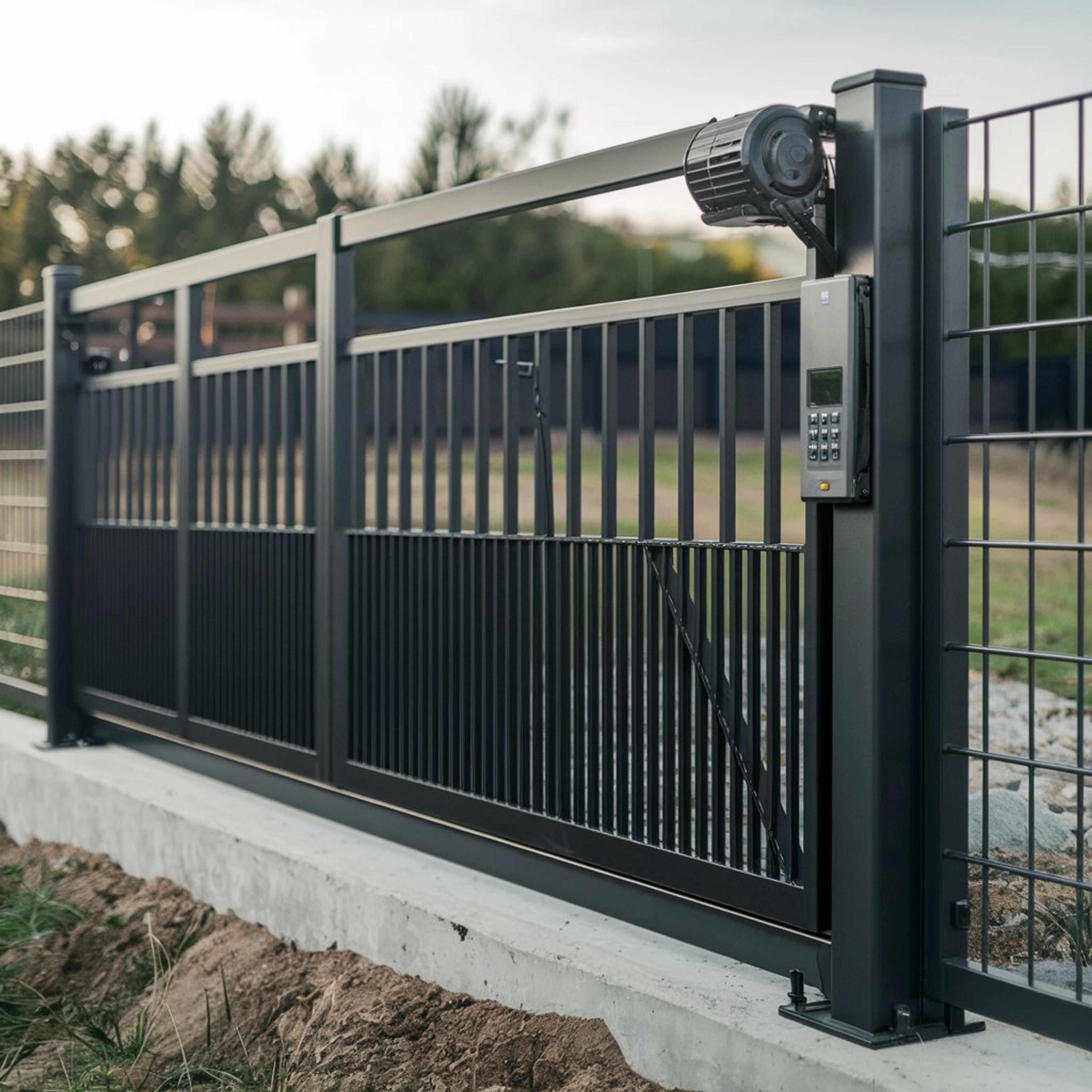 Prix pose portail coulissant motorisé 4m