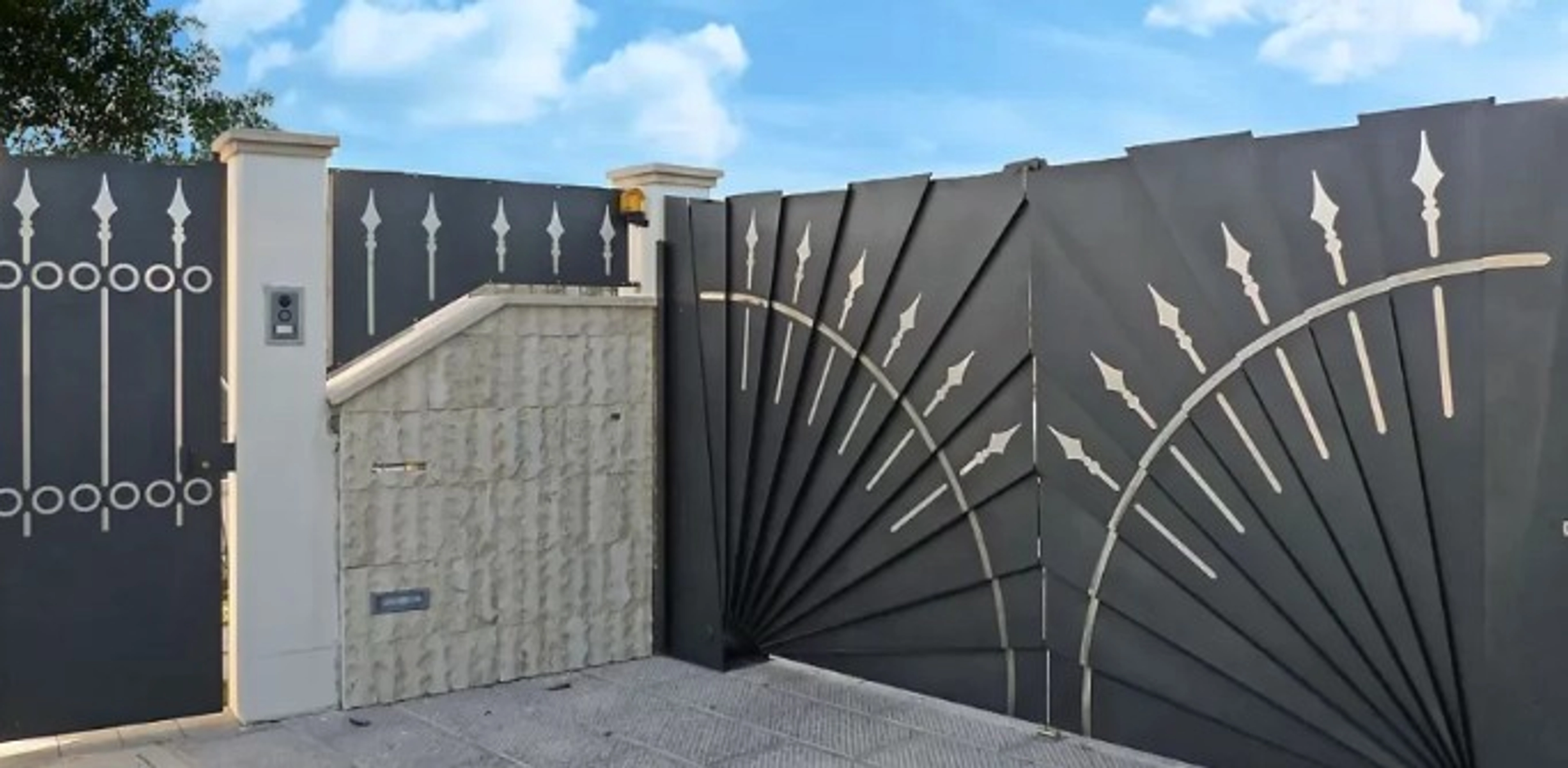 Tarif portail éventail : estimation de prix